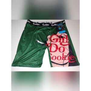 Cookies Men's Boxers New Green With Graphics Girls Do Cookies Size L